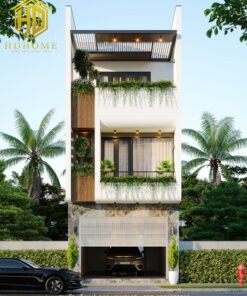 Thiết kế nhà hiện đại 3 tầng