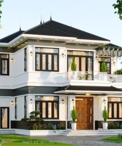 Biệt thự 2 tầng mái Nhật