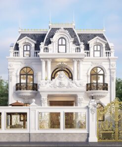 BIỆT THỰ 3 TẦNG MÁI MANSARD