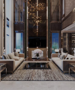 Thiết kế penthouse 2 tầng