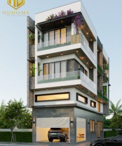 Mẫu nhà phố hiện đại