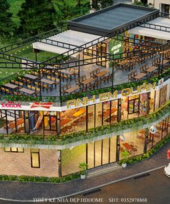 Thiết kế nhà hàng bia