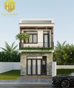 Mẫu Nhà Ống Đẹp 2 Tầng Hiện Đại